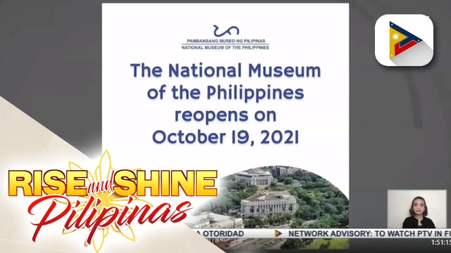 National Museum, muling magbubukas sa publiko ngayong araw