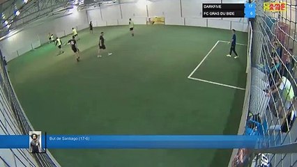 But de Santiago (17-6) - DARKFIVE Vs FC GRAS DU BIDE - 18/10/21 20:00 - LIGUE 3 - Poitiers Game Parc