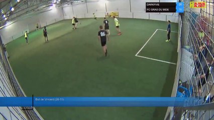 But de Vincent (26-11) - DARKFIVE Vs FC GRAS DU BIDE - 18/10/21 20:00 - LIGUE 3 - Poitiers Game Parc