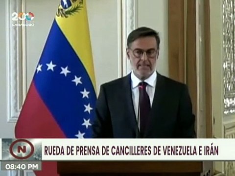 Venezuela e Irán afianzan lazos de hermandad y denuncian las agresiones del Gobierno de EE.UU.