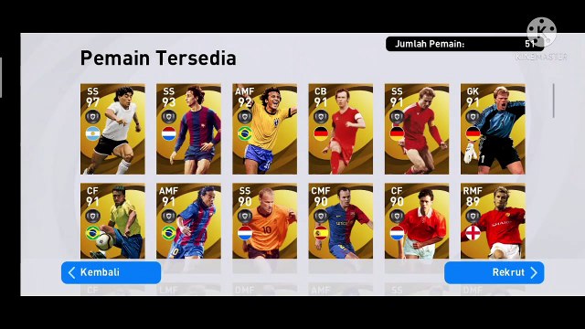 OPEN LEGEND WORLDWIDE CLUB & 7 BLACKBALL #BECKHAM #ZIKO #XAVI #PES #PESMOBILE #EFOOTBALL #KONAMI