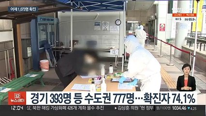 신규 확진자 1,073명…주춤해진 4차 유행