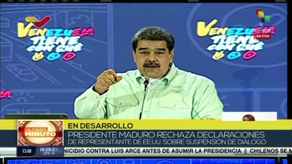 Nicolás Maduro: Después evaluaremos qué va a pasar con esos diálogos