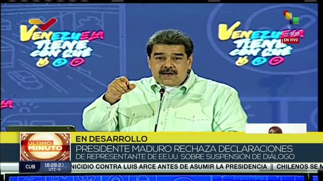 Nicolás Maduro: Después evaluaremos qué va a pasar con esos diálogos