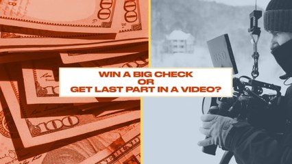 Either Or: Big Check Vs. Last Part In Video