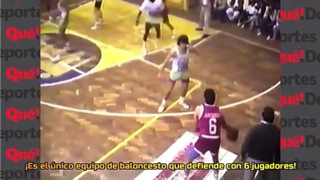 Es el único equipo de baloncesto que defiende con seis jugadores