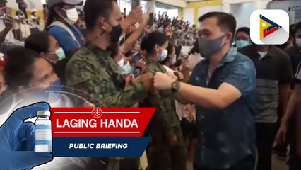 Mga biktima ng bagyong Maring sa Cagayan, personal na binisita ni Sen. Bong Go