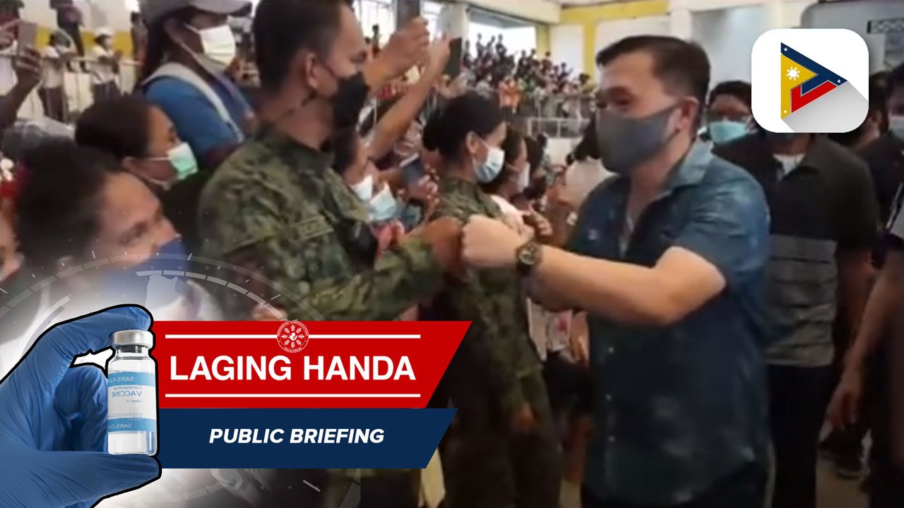 Mga biktima ng bagyong Maring sa Cagayan, personal na binisita ni Sen. Bong Go