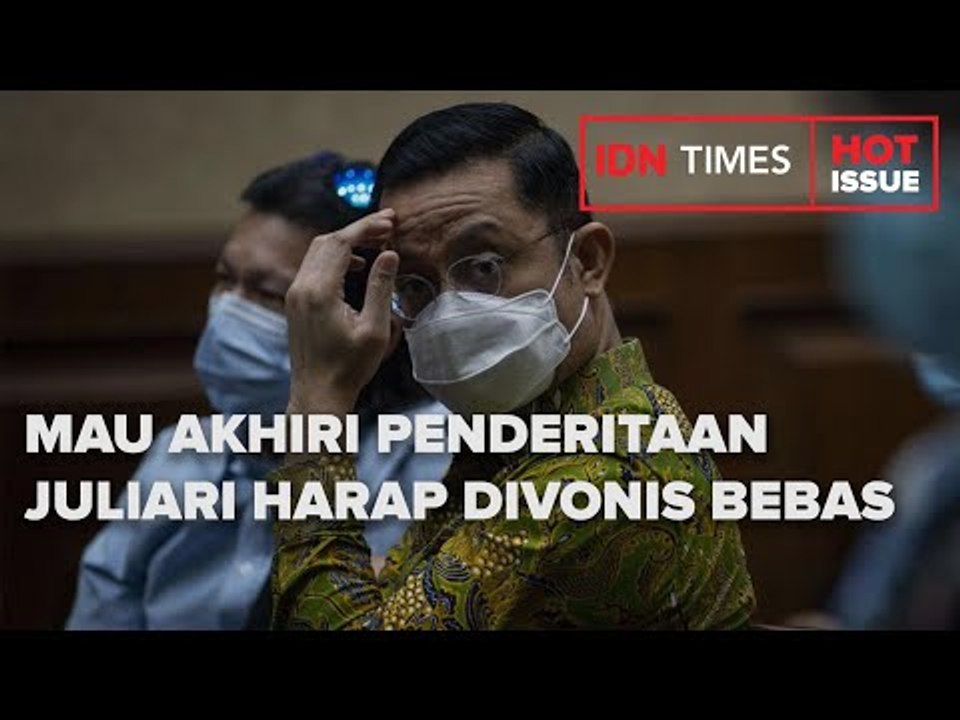 MAU AKHIRI PENDERITAANJULIARI HARAP DIVONIS BEBAS DALAM KASUS BANSOS