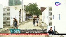 Mga sementeryo sa Metro Manila, inikutan ng MMDA bago isara ang mga ito sa Biyernes | SONA