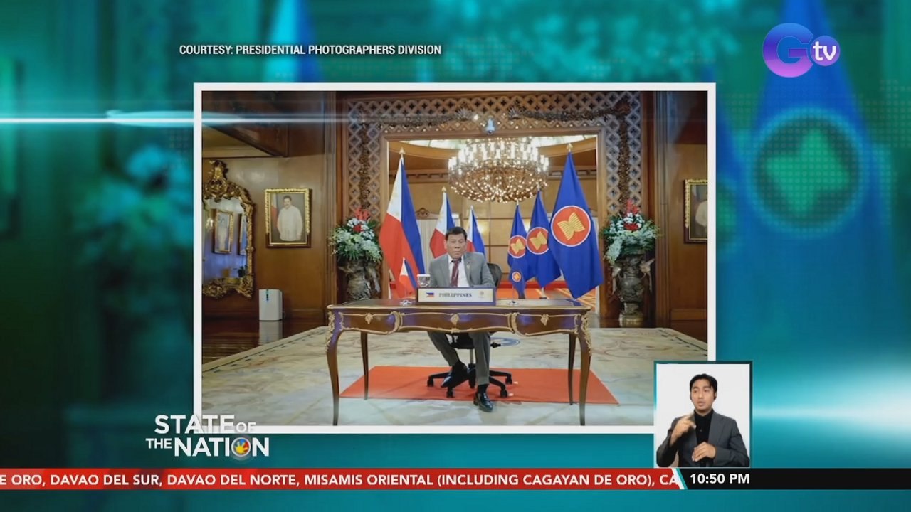 Pres. Duterte, dumalo sa virtual ASEAN Summit | SONA