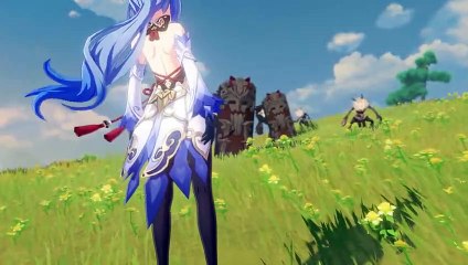 Character Demo -  Ganyu Radiant Dreams    Genshin Impact