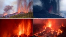 El volcán de La Palma cumple un mes dejando 763 hectáreas arrasadas y casi 2.000 edificaciones destruidas
