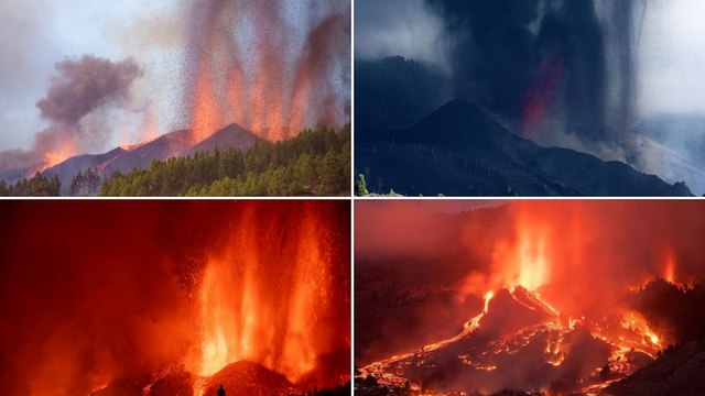 El volcán de La Palma cumple un mes dejando 763 hectáreas arrasadas y casi 2.000 edificaciones destruidas