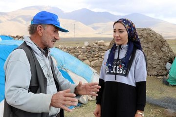 Doğubayazıtlı genç kız muhtarlık yaptığı köye hizmet için çabalıyor