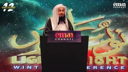 Hugging and Kissing in front of the kids!!! - Mufti Menk