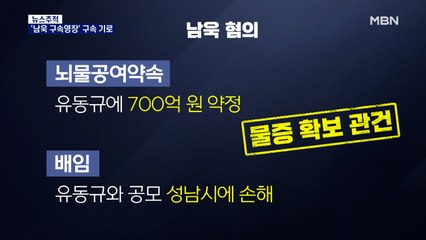 [뉴스추적] '남욱 구속영장' 검찰 수사 기로