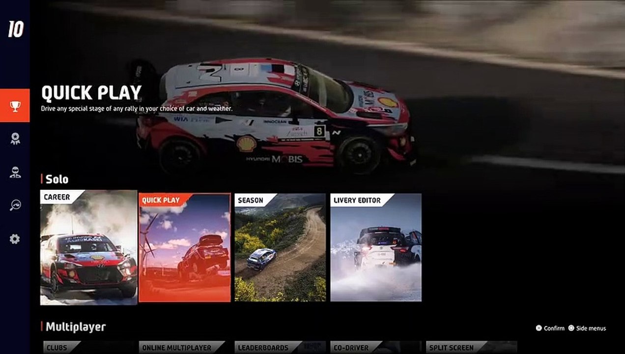 WRC 10 PS5 Heavy Rain Gameplay