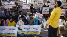 BSTC Students Protest- आमरण अनशन दूसरे दिन भी जारी