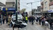 Zeytinburnu'nda panelvan ile tramvay çarpıştı