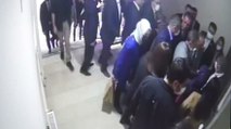 Davutoğlu’nun asansör kazası öncesi ve sonrası kamerada