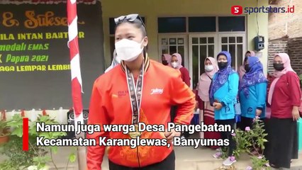 Atlet Jateng Peraih Medali Emas PON XX Papua Diarak Keliling Desa
