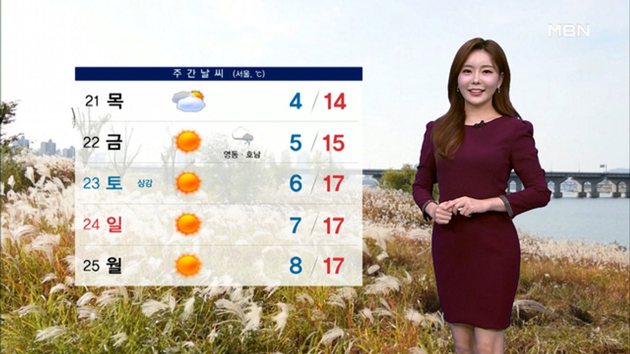 [종합뉴스 날씨]설악산 올가을 첫눈…내일 아침 기온 '뚝'