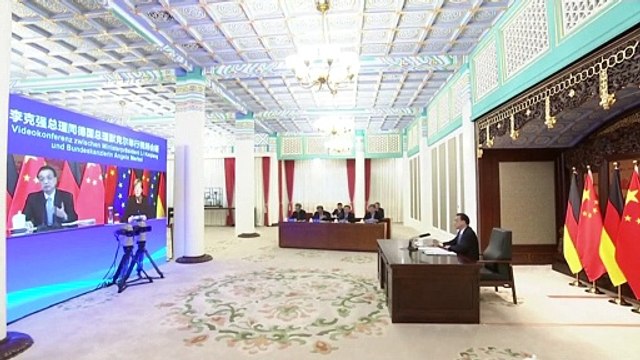 Прощальная беседа Меркель и Си