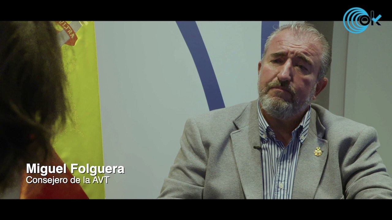 La AVT (asociación mayoriastria de víctimas del terrorismo con más de 4700 asociados) lee el discurso de OTEGI