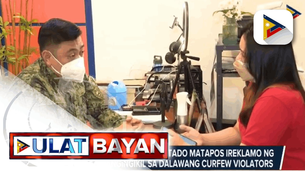 Anim na pulis sa MPD, arestado matapos ireklamo ng umano’y pangingikil sa dalawang curfew violators; MPD, iniimbestigahan din ang umano’y extortion activities ng mga pulis sa Maynila