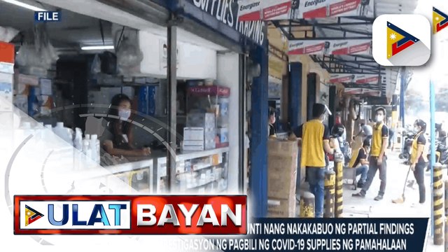 Senate Blue Ribbon Committee, unti-unti nang nakakabuo ng partial findings kaugnay sa imbestigasyon ng pagbili ng COVID-19 supplies ng pamahalaan; Mga sangkot sa alegasyon na posibleng makasuhan, pinangalanan ni Sen. Gordon
