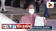 Bongbong Marcos, mas mabuting hindi kumuha ng running mate ayon kay Anakalusugan Party-list Representative Mike Defensor