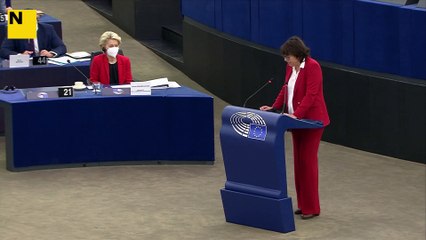 Riba, a Von der Leyen: "A la UE s'ha empresonat per convocar un referèndum"