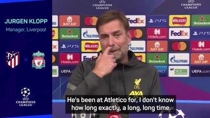 Klopp criticises Simeone's style of play