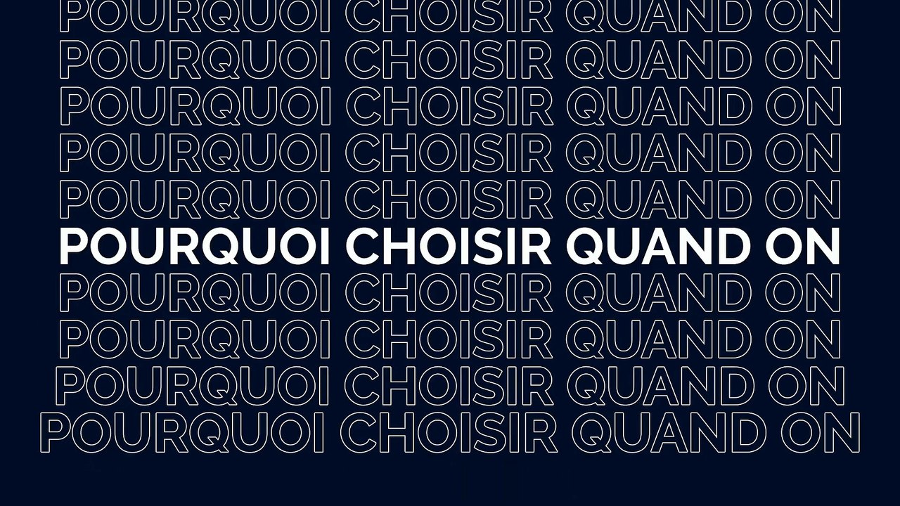 Pourquoi choisir quand on peut tout avoir ?