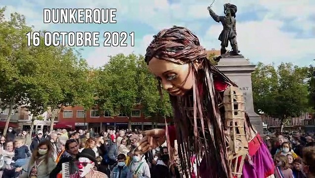 Actus : Little Amal, une petite réfugiée accueillie comme une reine - 19 Octobre 2021