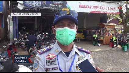 Jembatan Sei Alalak Ditutup Jelang Diresmikan Presiden Jokowi