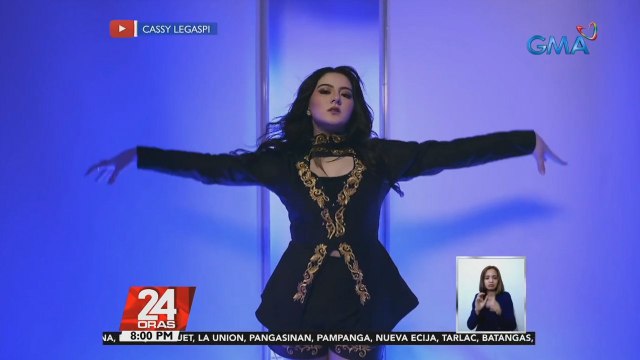 Certified Blink na si Cassy Legaspi, ginawan ng dance cover ang ilang singles ni Blackpink Lisa | 24 Oras