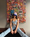 Dua Lipa Remixed Denim on Denim Into a Butterly Top and Unexpected Jeans