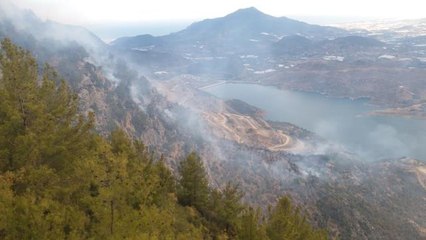 Son dakika haber! Anamur'da makilik alanda çıkan yangına müdahale ediliyor