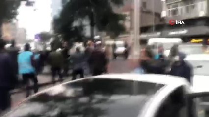 Trabzon şehir merkezinde gerginlik