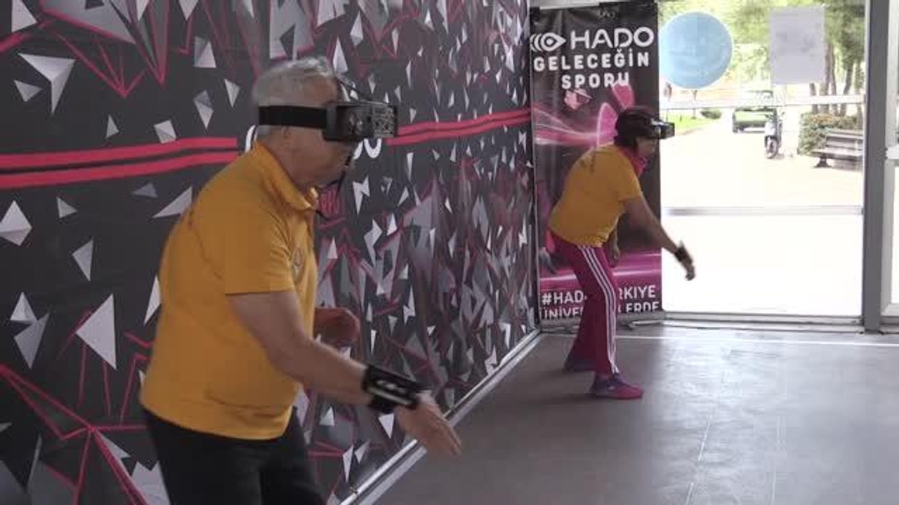 Artırılmış gerçeklik sporu "Hado" yaşlılarda fiziksel ve zihinsel aktiviteyi artırıyor