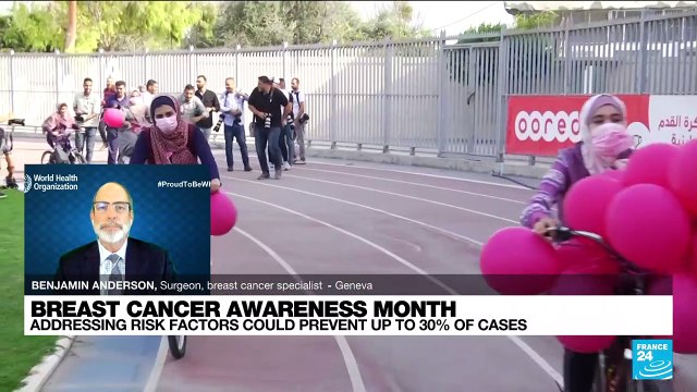 Breast cancer awareness month: Addressing risk factors could prevent up to 30% of cases