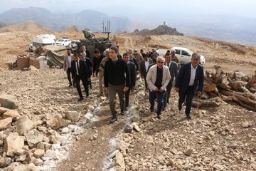 40 MUHTAR İLE TERÖRDEN TEMİZLENEN CUDİ DAĞI'NA GEZİ