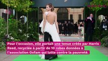 Emma Watson fait le buzz avec une robe mi-princesse, mi-gothique (et écologique)