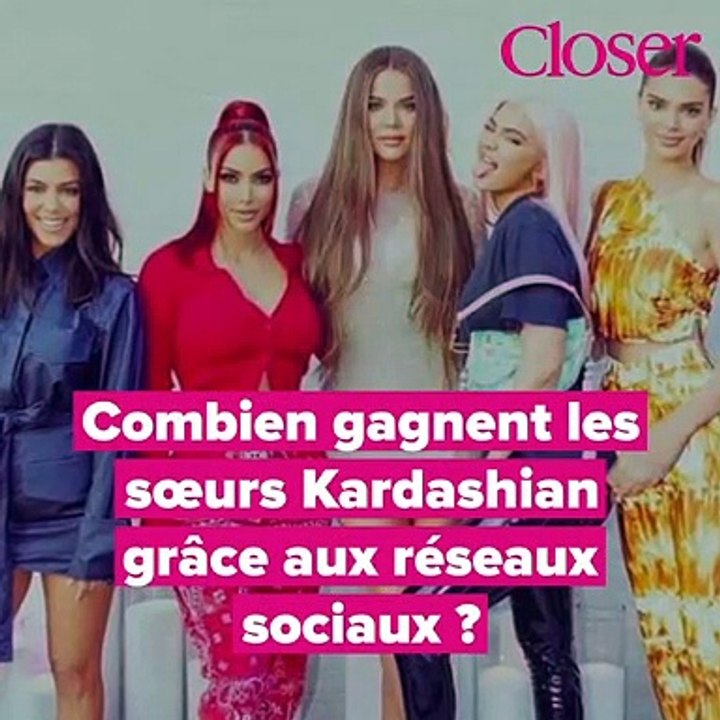 Combien gagnent les Kardashian grâce aux réseaux sociaux ?