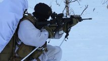 U.S. Marines & Sailors - Conduct Live-Fire Drills with M4 Assault Rifles - Norway