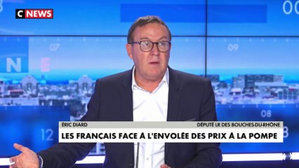 Eric Diard : «Pour 1,53 euros de gazole, il y a 86 centimes de taxe, vous imaginez ce que cela représente»