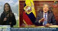 Estado de Excepción en Ecuador, implicaciones geopolíticas