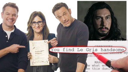 Ben Affleck, Matt Damon & Nicole Holofcener Break Down 'The Last Duel' Script